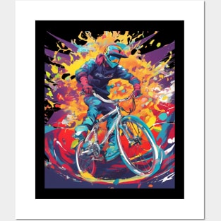 Cycling Biking Posters and Art